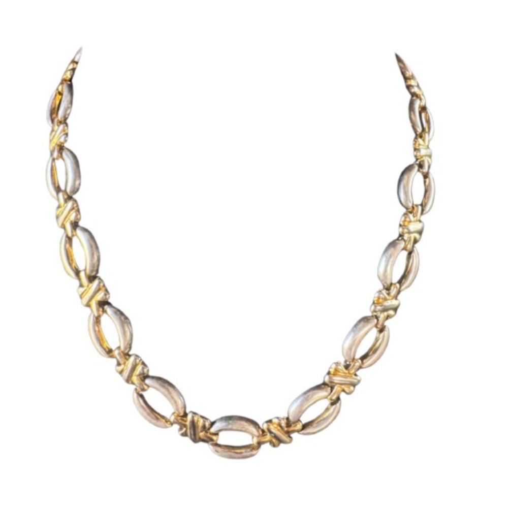 Xoxo Gold And Silver Vintage Choker